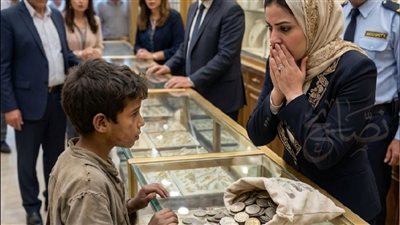 دخل طفلٌ يحمل عملاتٍ باردة… فخرج العالم كلّه أدفأ من قبل