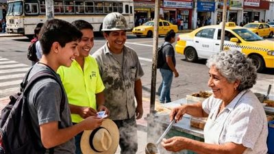 طُردت من بيتها بكيسٍ في يدها… وبعد عام عاد ابنها ليطلب مقعدًا على طاولتها!