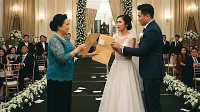 مزّقت حماتها ظرفًا قديمًا أمام 500 ضيف… ولم تكن تعلم أنه صكّ قصرٍ بـ10 ملايين دولار!