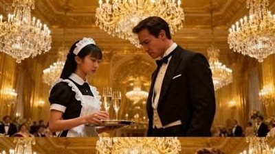 أجبرها زوجها أن تعمل خادمة في حفله… لكنه لم يعلم أن الجميع سيقف احترامًا لها بعد دقائق