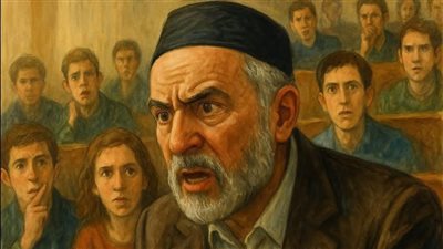 دكتور كان يشرح محاضره في الچامعة