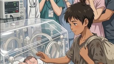 طفل شارع أنقذ حياة رضيع… وبعد سنوات غيّر حياة مئات الأطفال!