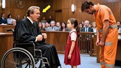 طفلة وقفت أمام القاضي المقعَد وقالت: أطلقوا أبي… وسأجعلكم ترونه يمشي!