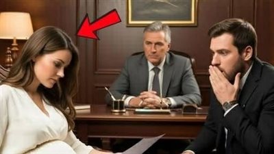 ذهبت لتوقيع الطلاق… فصُدم عندما رآها: كانت في شهرها السابع!