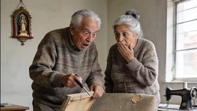 وجدت كرسياً مرمياً في القمامة… لكن ما اكتشفته داخله غيّر حياتها بالكامل!