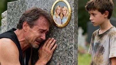 المليونير كان يزور قبر توأماته… طفل فقير قال له جملة قلبت حياته!