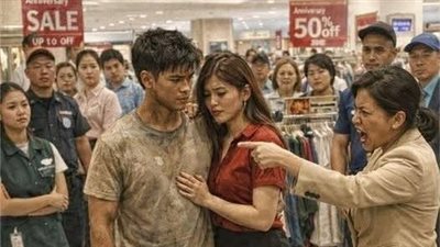 تظاهر بأنه عامل بناء فقير… وعندما دافعت عنه بلا تردّد، بدأت حربٌ صامتة داخل إمبراطورية كاملة