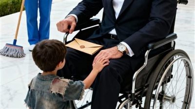 سأله طفل عاملة النظافة: لماذا تبكي؟… فانهار الملياردير وتغيّر مصيره للأبد