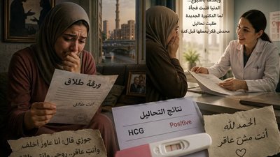 جوزى قالى انا عاوز اخلف وانتى عاقر روحى وانتى طالق بعد شهرين بقلم روماني مكرم